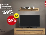 Meuble TV en promo chez Maxi Bazar Pontoise à 129,99 €