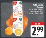 Orangen von Gut & Günstig im aktuellen E center Prospekt für 2,99 €