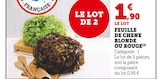 Feuille de Chêne Blonde ou Rouge - Super U à Nice Feuille de Chêne Blonde ou Rouge en promo chez Super U Nice à 1,90 €