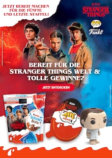 Aktueller kinder Prospekt Aktueller kinder Prospekt "Bereit für die Stranger Things Welt & tolle Gewinne?" mit 1 Seite
