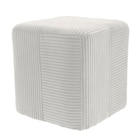Pouf carre velours cotele large - B&M à Clermont-Ferrand Pouf carre velours cotele large en promo chez B&M Clermont-Ferrand à 19,99 €
