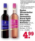 E center Bühlertal - Karat Spätburgunder Rotwein Angebot im Prospekt Karat Spätburgunder Rotwein bei E center im Bühlertal Prospekt für 4,99 €