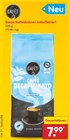 Ganze Kaffeebohnen entkoffeiniert im Angebot bei Netto Marken-Discount in Bergisch Gladbach Ganze Kaffeebohnen entkoffeiniert Angebote von CAFET bei Netto Marken-Discount Bergisch Gladbach für 7,99 €
