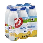 Lait Facile À Digérer Sans Lactose Auchan dans le catalogue Auchan Hypermarché