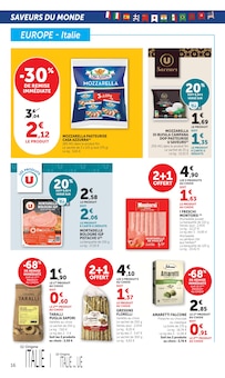 Promotion Galet dans le prospectus Super U, valable du 15/07/2026 au 26/07/2026 Promo Galet dans le catalogue Super U du moment à la page 16