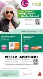 Aktueller mea - meine apotheke Apotheke Prospekt in Aerzen und Umgebung, "Unsere Juli-Angebote" mit 4 Seiten, 01.07.2025 - 31.07.2025