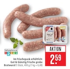 Frische grobe Bratwurst im Angebot bei Marktkauf in Schwäbisch Gmünd Frische grobe Bratwurst Angebote von Gut & Günstig bei Marktkauf Schwäbisch Gmünd für 2,59 €