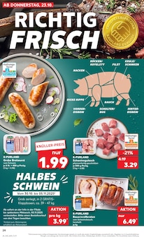 Schweinefleisch im aktuellen Kaufland Prospekt (Koblenz) Schweinefleisch im Kaufland Prospekt "Aktuelle Angebote" mit 61 Seiten (Koblenz)