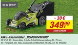 Akku-Rasenmäher RLM36X41H50G Angebote bei toom Baumarkt Offenbach für 349,99 €