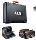 Perceuse-visseuse à percussion 18 V BSB18G4-402C - AEG - LaMaison.fr à Saint-Nazaire Perceuse-visseuse à percussion 18 V BSB18G4-402C - AEG en promo chez LaMaison.fr Saint-Nazaire à 179,99 €