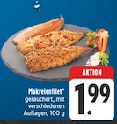 Makrelenfilet bei EDEKA im Rechenberg-Bienenmühle Prospekt für 1,99 €