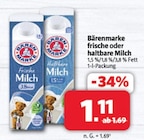Markant Nordwest - frische Milch Angebot im Prospekt frische Milch bei Markant Nordwest im Prospekt "" für 1,11 €