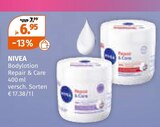 Bodylotion Repair & Care von NIVEA für 6,95 € bei Müller im Angebot Bodylotion Repair & Care von NIVEA im aktuellen Müller Prospekt