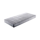 Salo, H2 ca. 90x200x19 cm.  Produkteigenschaften: Matratzen-Kern: 7-Zonen-Taschenfederkern-Matratze Comfortschaumabdeckung Punktelastizität durch 300 Federn für Druckentlastung Matratzenhöhe: ca. 19 cm lieferbar in den Härten Medium, Fest und Extra Fest Matratzen-Bezug: Haubenbezug (100% Polyester) mittig verlaufender 4-seitiger Reißverschluss in weiß, Allergikerfreundlich Bezug waschbar bis 60 °C Diese Matratze ist auf Anfrage im Einrichtungshaus auch in Sondermaßen bestellbar. Unsere MitarbeiterInnen beraten Sie gerne vor Ort. im aktuellen Möbel Martin Prospekt