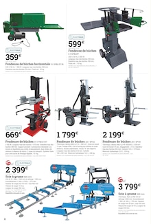 Catalogue Espace Emeraude de la semaine 45, "Spécial coupe du bois", page 2, 24/09/2025 - 29/11/2025 Prospectus Espace Emeraude en cours, "Spécial coupe du bois", page 2 sur 16