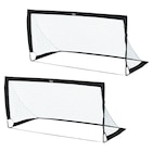 HOMCOM Fußballtor schwarz B/H/T: ca. 90x89x86 cm für 38,99 € bei POCO im Angebot HOMCOM Fußballtor schwarz B/H/T: ca. 90x89x86 cm im aktuellen POCO Prospekt