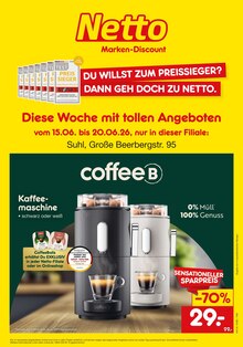 Aktueller Netto Marken-Discount Prospekt (Suhl) Netto Marken-Discount Prospekt "Diese Woche mit tollen Angeboten" mit Seiten (Suhl)