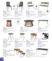 Promos Fauteuil Bureau dans le catalogue "BARBEUC, SIESTE, PÉTANQUE PLACE À LA DÉTENTE" de Jardiland à la page 93