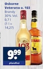 Veterano o. 103 Angebote von Osborne bei Getränkewelt Essen für 9,99 €