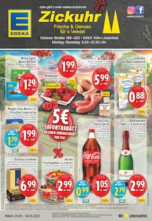 Aktueller EDEKA Prospekt "Aktuelle Angebote" Seite 1 von 24 Seiten für Köln