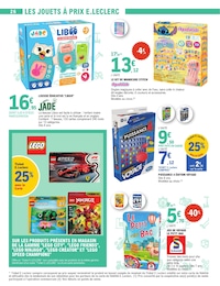 Prix et réduction Coffret Maquillage Enfant dans le prospectus E.Leclerc en cours Offre Coffret Maquillage Enfant dans le catalogue E.Leclerc du moment à la page 26