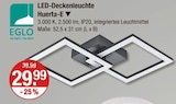 LED-Deckenleuchte Huerta-E von EGLO im aktuellen V-Markt Prospekt für 29,99 €