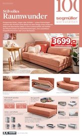 Polstermöbel im Segmüller Prospekt in Offenbach Aktueller Segmüller Prospekt mit Polstermöbel, "100 Jahre Segmüller Werkstätten", Seite 12