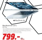 MacBook Air (13") M4 Chip Angebote von Apple bei MediaMarkt Saturn Kassel für 799,00 €