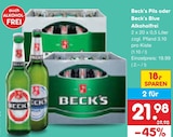 Aktuelle Becks Angebote bei Netto Marken-Discount in Potsdam Aktuelles Pils Angebot bei Netto Marken-Discount in Potsdam ab 21,98 €