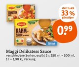 Delikatess Sauce Angebote von Maggi bei tegut Jena für 0,99 €