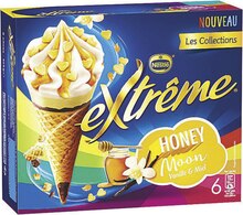 Glace À L'eau - Nestlé dans le catalogue Casino Supermarchés Cône glacé honey moon - Nestlé à 2,19 € en promo chez Casino Supermarchés