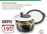 Salatschleuder Rotare im Angebot bei GLOBUS in Leipzig Salatschleuder Rotare Angebote von GEFU bei GLOBUS Leipzig für 19,99 €