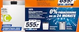 Einbau-Geschirrspüler GS649EXTI Angebote von AEG bei expert Aschaffenburg für 555,00 €