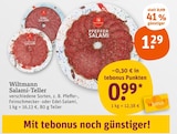 Salami-Teller Angebote von Wiltmann bei tegut Frankenthal für 1,29 €