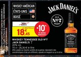 Intermarché Express Saint-Denis - Promo Whiskey Tennessee Old No.7 Promo Whiskey Tennessee Old No.7 à 18,45 € dans le catalogue Intermarché Express à Saint-Denis