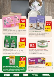 Promotion Croquettes chat stérilisé dans le prospectus Maxi Zoo, valable du 07/01/2026 au 14/01/2026 Promo Croquettes chat stérilisé dans le catalogue Maxi Zoo du moment à la page 5
