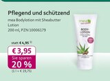 Bodylotion mit Sheabutter Angebot in Durchhausen Bodylotion mit Sheabutter im aktuellen Prospekt bei mea - meine apotheke in Durchhausen