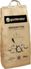 BRIQUETTES CHARBON DE BOIS - GARDENSTAR en promo chez Auchan Hypermarché Lattes à 4,99 €