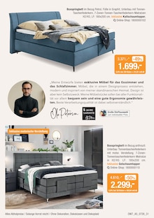 Bett im aktuellen Opti-Wohnwelt Prospekt (Bremerhaven) Bett im Opti-Wohnwelt Prospekt "Hot Sommer Sale" mit 48 Seiten (Bremerhaven)