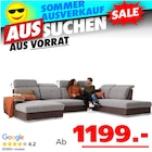 Wohnzimmer im Seats and Sofas Prospekt Malaga Wohnlandschaft von Seats and Sofas im aktuellen Seats and Sofas Prospekt für 1.199,00 €