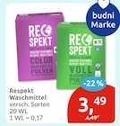 Aktuelles Waschmittel Angebot bei budni in Hamburg ab 3,49 €