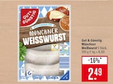 Münchner Weißwurst Angebote von Gut & Günstig bei Marktkauf Kirchheim für 2,49 €