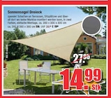 Sonnensegel Dreieck ca. 300 x 300 x 300 cm bei BARTH wohnstoreXXL im Prospekt "" für 14,99 €
