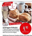 Zurbrüggen Frühstück Angebote bei Zurbrüggen Essen für 4,90 €