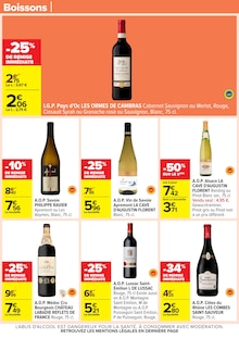 Promotion Vin dans le prospectus Carrefour, valable du 17/02/2026 au 02/03/2026 Promo Vin dans le catalogue Carrefour du moment à la page 57