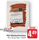 Mini-Rindswürstchen im aktuellen Prospekt bei E center in Esthal