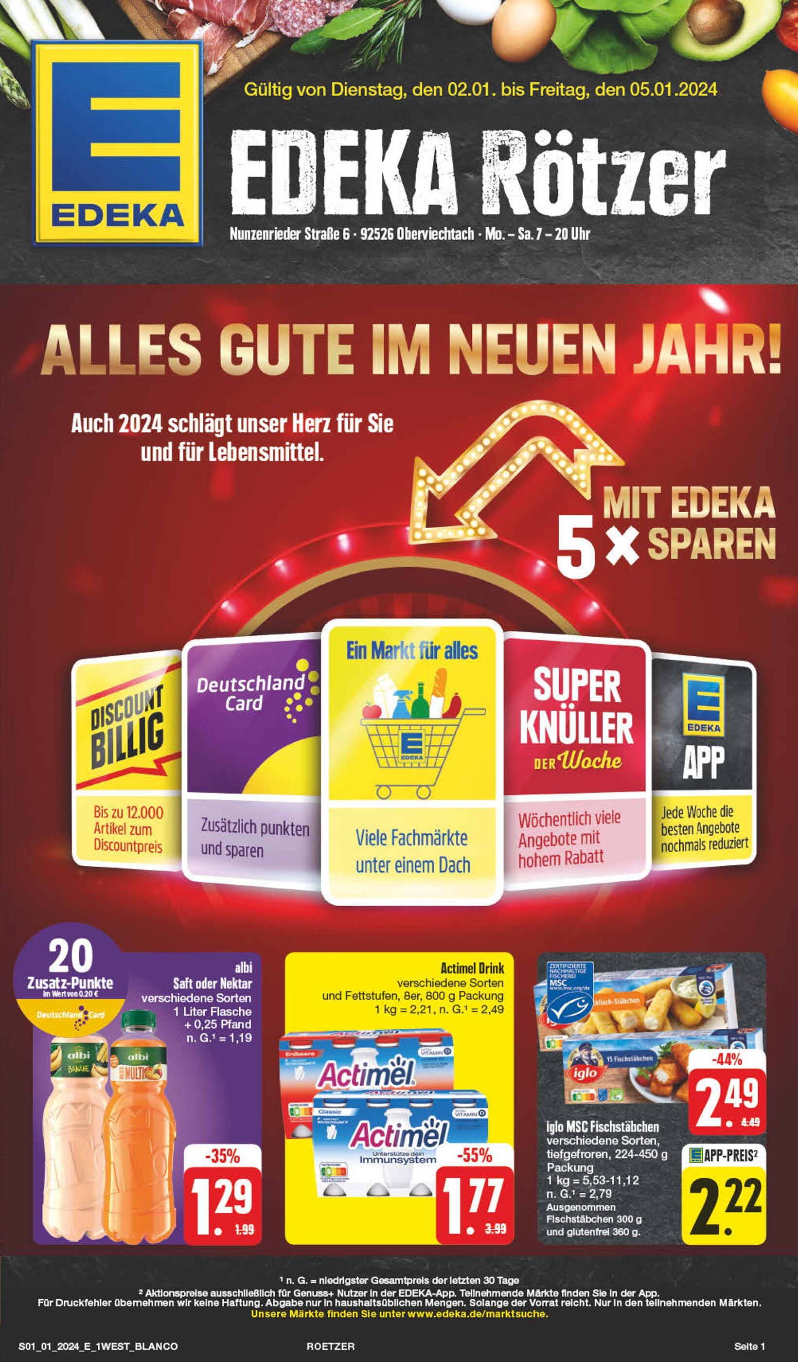 EDEKA Oberviechtach - aktuelle Angebote im Prospekt der Woche