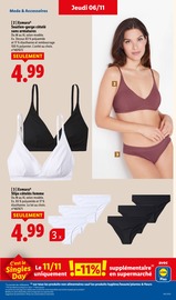 Soutien-Gorge Angebote im Prospekt "Votre quotidien à petits prix, ça vaut le coup." von Lidl auf Seite 57