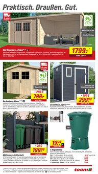 Regentonne im aktuellen toom Baumarkt Prospekt (Göttingen) Regentonne im toom Baumarkt Prospekt "Respekt, wer's selber macht." mit 22 Seiten (Göttingen)