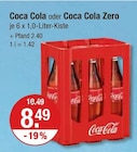Coca Cola im Angebot bei V-Markt in Kempten Coca Cola Angebote von Coca Cola bei V-Markt Kempten für 8,49 €